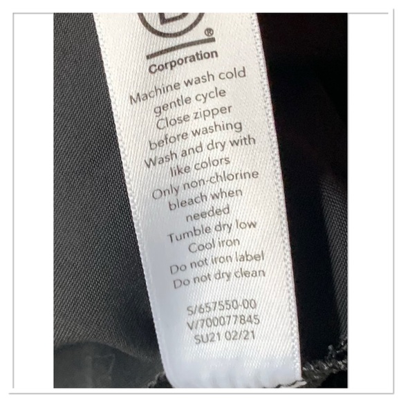 Athleta Stellar Straight Crop Pants Black Size 8 - Picture 9 of 9